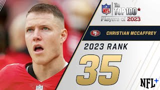 35 Christian McCaffrey RB 49ers  Top 100 Players of 2023 [upl. by Eerual981]