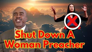 Pastor Gino Jennings Shut Down A Woman Preacher During A Live Session [upl. by Swan]