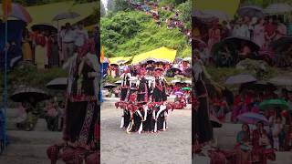 Himachali traditional dance at Mela 🎡 pahadi folkdance traditional himachal himachalpradesh [upl. by Anaujat]