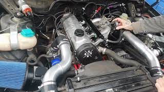 Volvo 940 B230 FT Engine Sound  Garrett Stock Turbo [upl. by Sherilyn]