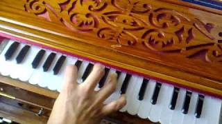 Nusrat Fateh Ali Khan  Allah Hoo on the harmonium [upl. by Ateuqahs]