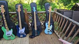 Let me know about your bass collection  heres mine [upl. by Eitnom417]