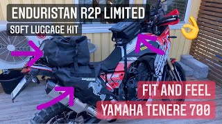 Enduristan R2P Limited Edition kit  Yamaha Tenere 700 [upl. by Anairol]