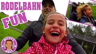 SOMMER RODELBAHN MEGA FUN im Allgäu  ACTION amp SPAß  MILEYS WELT [upl. by Okomom]