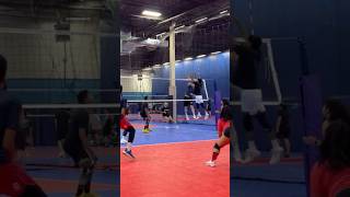 Working smarter NOT harder Part 2 Big Brain play Volleyball using IQ on this one japanvolleyball [upl. by Ecyar]