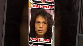 RONNIE JAMES DIO picks his 3 favourite rock bands dioshorts [upl. by Pearle]