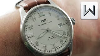 IWC Pilots Watch Spitfire Mark XVI IW325502 Luxury Watch Review [upl. by Udale]