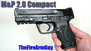 SampW MampP 20 Compact 9mm Review  TheFireArmGuy [upl. by Glynas]