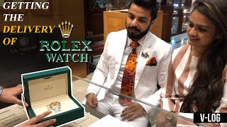 Getting the Delivery of New Rolex Watch  Luxury Watch  Pushkar Raj Thakur [upl. by Ilohcin]