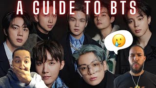 A Guide to BTS Members The Bangtan 7 REACTION 방탄소년단 [upl. by Aranaj]