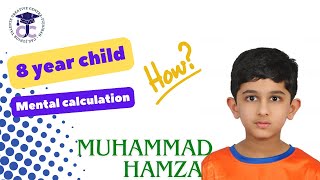 Watch our JTCC student Muhammad Hamza demonstrate 1D20 Rows Mentally [upl. by Annaxor585]