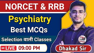 Psychiatry Complete Review MCQs  Dhakad Sir [upl. by Engelbert]