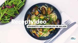 Pasta met mosselen en salade  Allerhande [upl. by Astri]