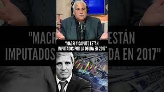 quotMACRI Y CAPUTO ESTÁN IMPUTADOS POR LA DEUDA EN 2017quot [upl. by Cila]