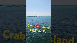 Crab Island 🏝 Destin Florida 2024 [upl. by Ettenirt]