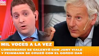 Longobardi se calentó con Jony Viale y Feinmann se cruzó con el gordo Dan [upl. by Relda962]