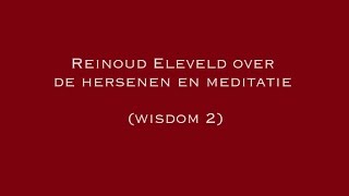 Reinoud Eleveld over de hersenen en meditatie wisdom 2 [upl. by Ribaj]