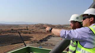 360degree view of construction at Thaba JV in the Limpopo Province of South Africa [upl. by Rafaelof869]