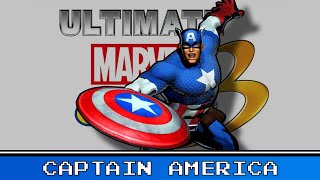 Captain Americas Theme 8 Bit Remix  Ultimate Marvel vs Capcom 3 [upl. by Aniwde]