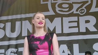 IGGY AZALEA  quotWorkquot  Live at HOT97 Summer Jam 2014 [upl. by Annaujat]