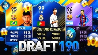 OMG CO ZA DRAFT 190 PRAWIE REKORD FIFA 17 ULTIMATE TEAM [upl. by Edelson]