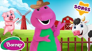 Barney  Old MacDonald  Live Action SONG [upl. by Lemmor268]