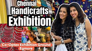 Chennai Handicrafts Exhibition  CoOptex Exhibition Ground Egmore [upl. by Anilat51]