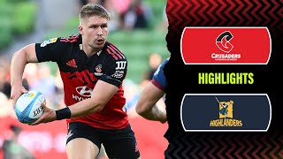 Super Rugby Pacific 2023  Crusaders v Highlanders Rd 2 Highlights [upl. by Kessel]