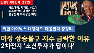 외국인 하이닉스 차익실현  삼성전자 상승여력 충분  다음 테마 2차전지 주목 자원주 포인 여전히 긍정적  사조대림 억지조정 패턴 분석 [upl. by Nnaillij420]