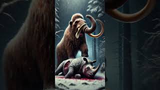 Mammoth vs saber toothed tiger vs elephant rhinoceros polar bear elephant spiny dragon battle [upl. by Buckingham]