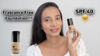 New The Derma Co Foundation Review amp Swatches [upl. by Ynafetse]