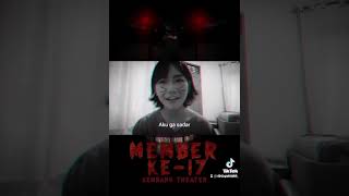 kejadian horor member ke 17 jkt48 jkt48member [upl. by Ebanreb]