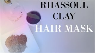 3 Rhassoul clay and Ayruvedic natural hair cleanser recipes  DIY  Curly Proverbz [upl. by Adam675]