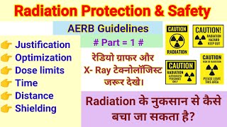 Radiation Protection amp Safety  Justification  Optimization  Dose limits Part 1  radiology [upl. by Malkah]