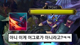 오직 리신만 가능한 체력 3만 바론을 원콤내는 방법 ㅋㅋ [upl. by Yessak188]