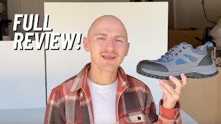 Full Review of ISOOUS Steel Toe Shoes [upl. by Oni]