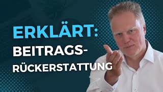 PKVExperte erklärt Die Beitragsrückerstattung [upl. by Annalise351]