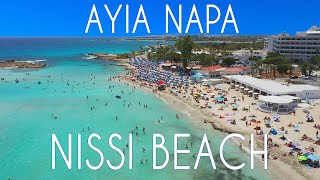 All Ayia Napa Shoreline Hotels and Beaches  Aerial View  Cyprus [upl. by Tniassuot]