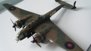 Airfix 172 Handley Page Hampden Photo build Guide [upl. by Salim]