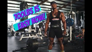 EASY 700LB Deadlift  My New Super Suit  The Tune Up Ep 4 [upl. by Rehpotsirhc968]