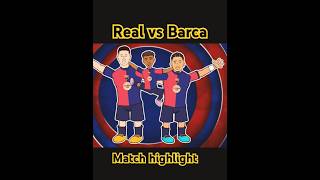 The Ultimate Rivalry Real Madrid vs Barcelona Match Highlights [upl. by Mellicent]