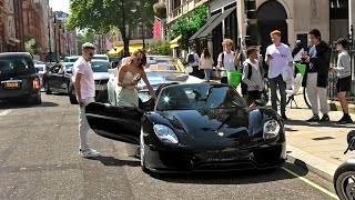 SUPERCARS in LONDON June 2024 [upl. by Neahs]