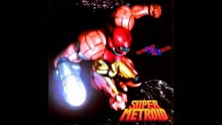 Super Metroid  Sound In Action  02 Crateria The Space Pirates Appear [upl. by Aissela]