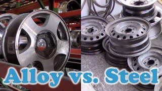 Alloy vs Steel Wheels  OriginalWheelscom [upl. by Bacon]