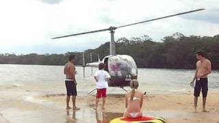 Helicoptero na Prainha de Porto Rico [upl. by Menashem]