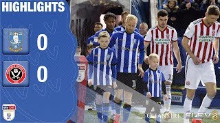 Sheffield Wednesday 0 Sheffield United 0  Extended highlights  201819 [upl. by Lledor]