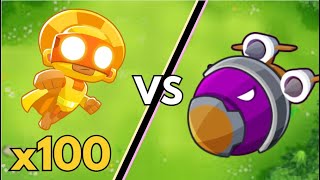 100 Sun Avatars Vs Round 140  BTD6 [upl. by Radec]