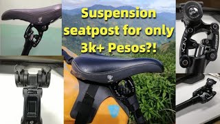 Bikepacking SR Suntour NCX Suspension Seatpost ride review [upl. by Eocsor]