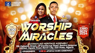 WORSHIP AND MIRACLES  Apostle James Adebowale  23rd November 2024 [upl. by Wyne150]