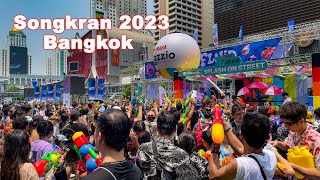 Songkran 2023 at Centralworld Bangkok  Thursday 13 Apr 1300PM [upl. by Neil]